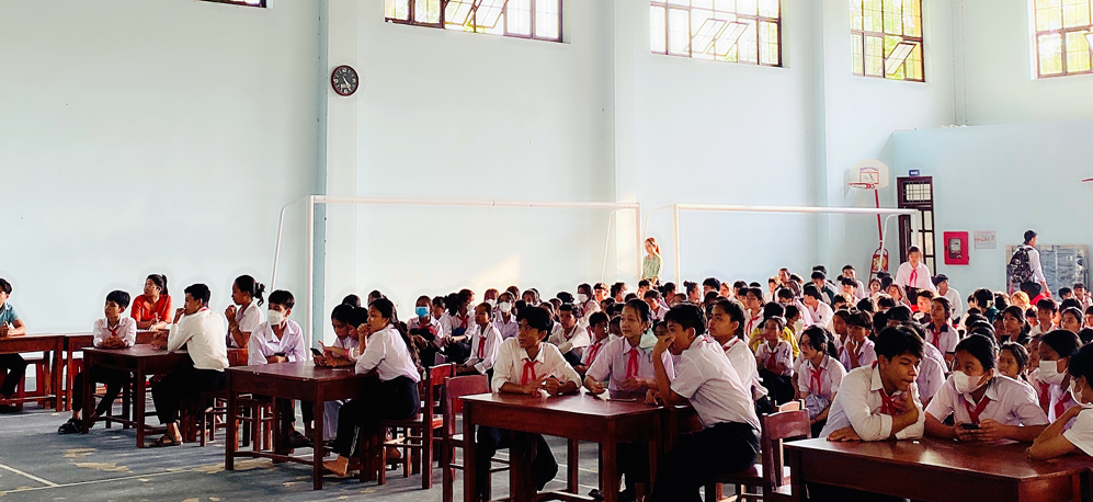 Phần thi tăng tốc trên phần mềm Kahoot của các đội thi